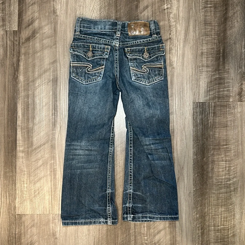 Silver Jeans Zane Dark Blue Bootcut Jeans - 4